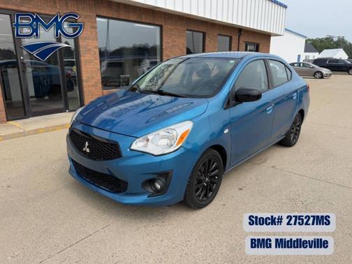 Blue 2020 Mitsubishi Mirage G4 LE