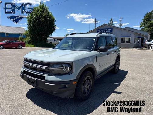 Blue 2021 Ford Bronco Sport Big Bend