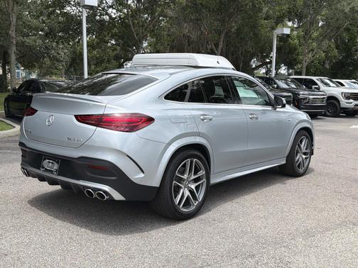 Cirrus Silver Metallic 2025 Mercedes-Benz AMG GLE 53 4MATIC+ Coupe