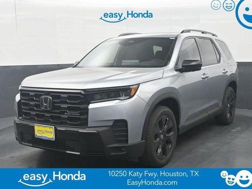 Solar Silver Metallic 2026 Honda Pilot Black Edition