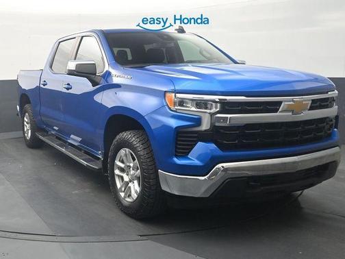 Glacier Blue Metallic 2022 Chevrolet Silverado 1500 LT
