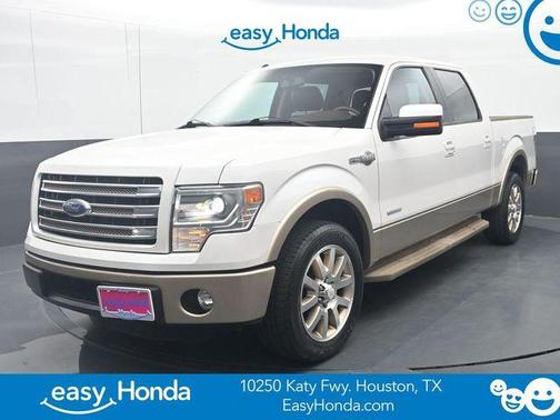 White Platinum Clearcoat Metallic 2014 Ford F-150 King Ranch