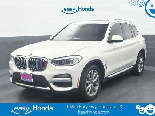 Alpine White 2019 BMW X3 sDrive30i