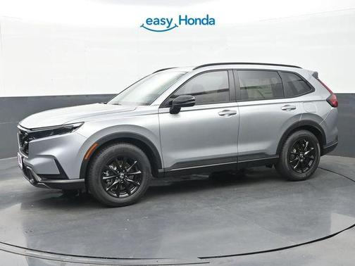 Solar Silver Metallic 2026 Honda CR-V Hybrid Sport-L