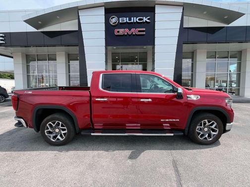 Volcanic Red Tintcoat 2023 GMC Sierra 1500 SLT