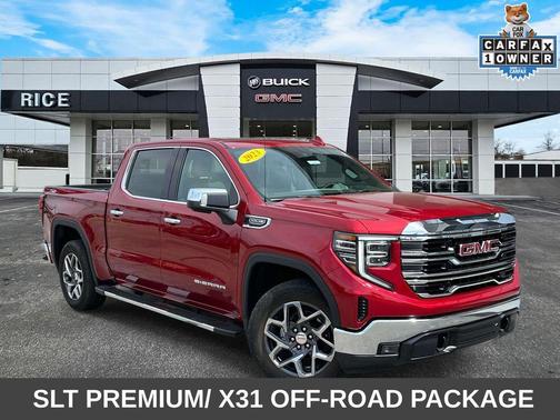 Volcanic Red Tintcoat 2023 GMC Sierra 1500 SLT