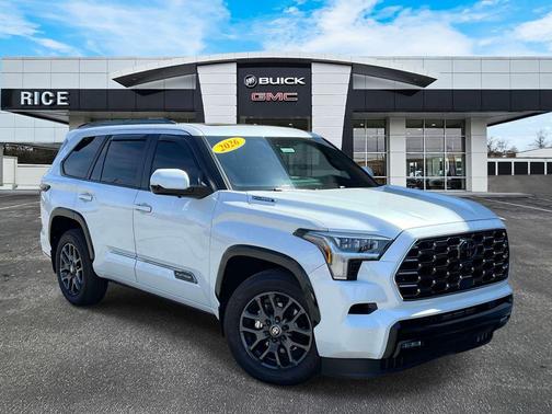 Pearl 2026 Toyota Sequoia Platinum