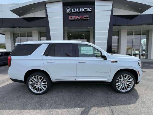 Glacier White Tricoat 2026 GMC Yukon Denali
