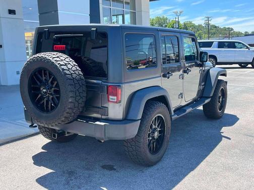 Granite Crystal Metallic Clearcoat 2018 Jeep Wrangler JK Unlimited Sport