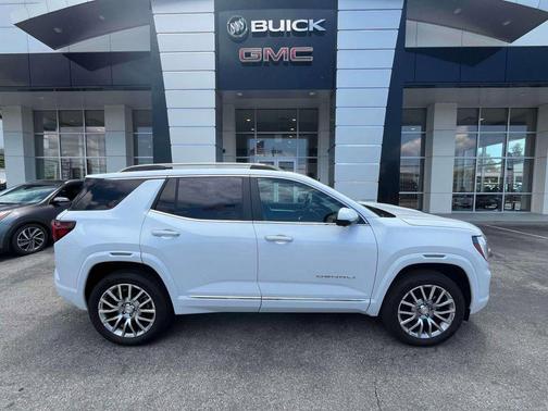 Glacier White Tricoat 2026 GMC Terrain Denali