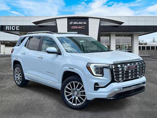 Glacier White Tricoat 2026 GMC Terrain Denali