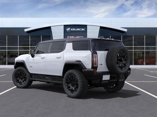 Interstellar White 2025 GMC HUMMER EV SUV 2X