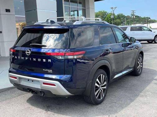 Deep Ocean Blue Pearl 2024 Nissan Pathfinder Platinum 4WD