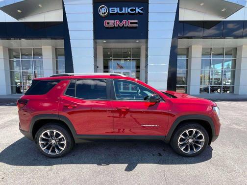 Volcanic Red Tintcoat 2026 GMC Terrain AWD Elevation
