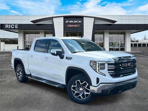 Summit White 2026 GMC Sierra 1500 SLT