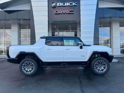 Interstellar White 2025 GMC HUMMER EV Pickup 3X
