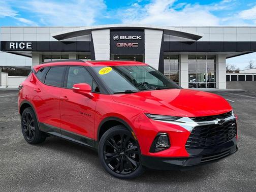 Red Hot 2021 Chevrolet Blazer RS