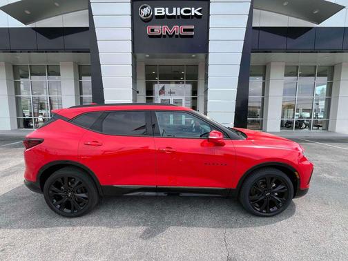Red Hot 2021 Chevrolet Blazer RS