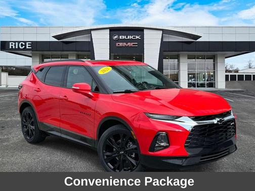Red Hot 2021 Chevrolet Blazer RS