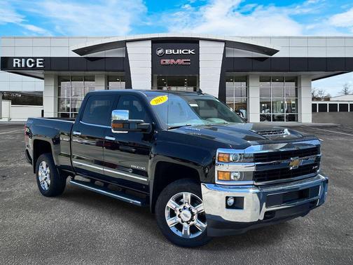 Black 2017 Chevrolet Silverado 2500 LTZ