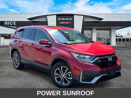 Radiant Red Metallic 2022 Honda CR-V AWD EX