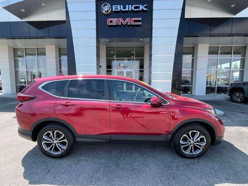 Radiant Red Metallic 2022 Honda CR-V AWD EX