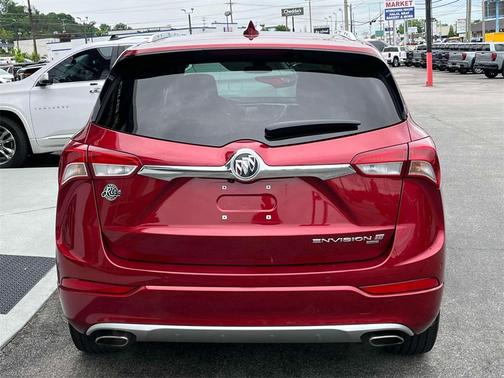 Chili Red Metallic 2019 Buick Envision Premium I