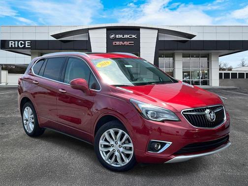 Chili Red Metallic 2019 Buick Envision Premium I