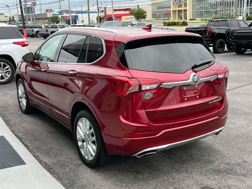 Chili Red Metallic 2019 Buick Envision Premium I