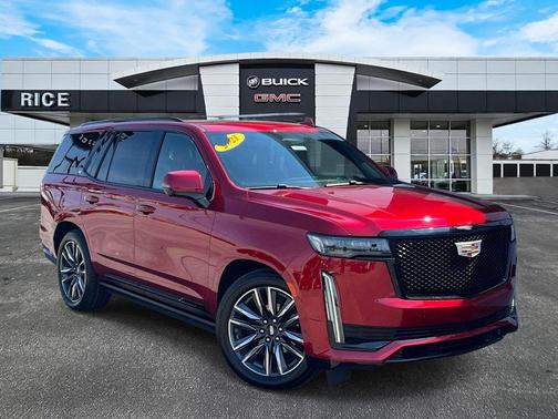 Infrared Tintcoat 2021 Cadillac Escalade Sport Platinum