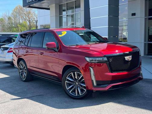 Infrared Tintcoat 2021 Cadillac Escalade Sport Platinum