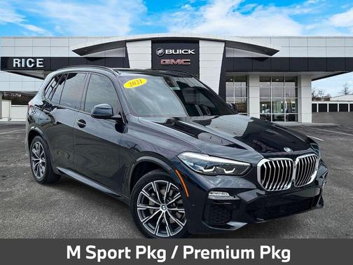 Carbon Black Metallic 2021 BMW X5 xDrive40i