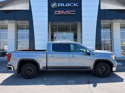 Satin Steel Metallic 2021 GMC Sierra 1500 SLT
