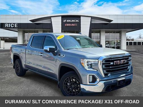 Satin Steel Metallic 2021 GMC Sierra 1500 SLT