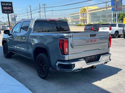 Satin Steel Metallic 2021 GMC Sierra 1500 SLT