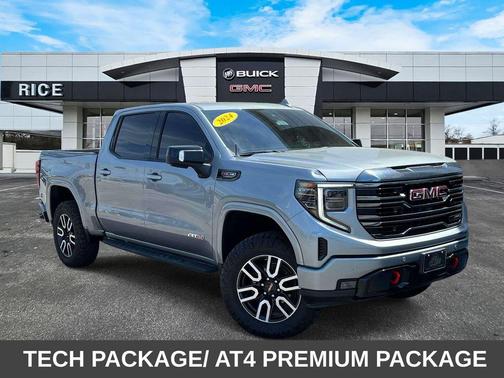 Sterling Metallic 2024 GMC Sierra 1500 AT4