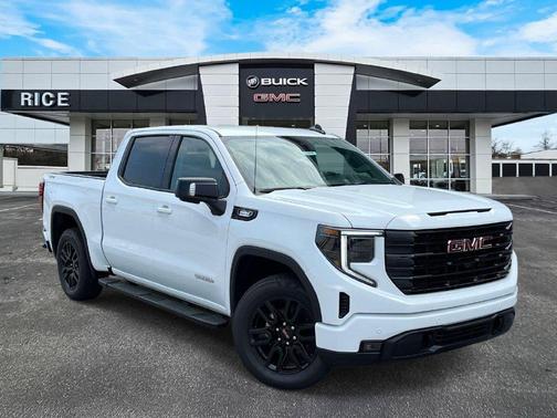 Summit White 2026 GMC Sierra 1500 Elevation
