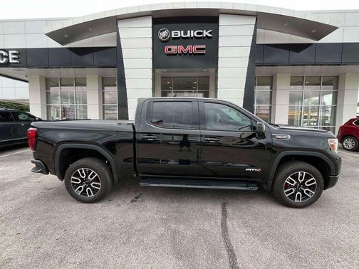Ebony Twilight Metallic 2021 GMC Sierra 1500 AT4
