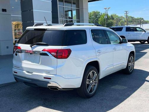 White Frost Tricoat 2017 GMC Acadia Denali