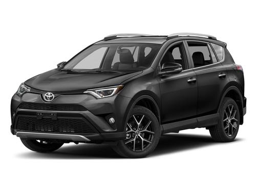 Black 2017 Toyota RAV4 SE