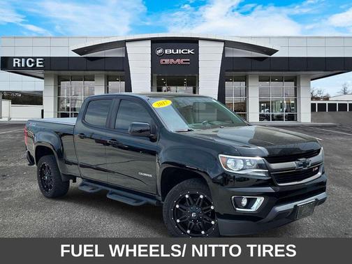 Black 2017 Chevrolet Colorado Z71