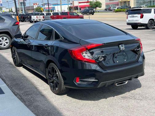 Crystal Black Pearl 2021 Honda Civic Sport