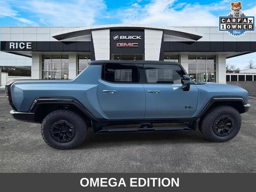Neptune Blue Matte 2024 GMC HUMMER EV Pickup 3X