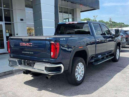 Pacific Blue Metallic 2021 GMC Sierra 2500 SLT