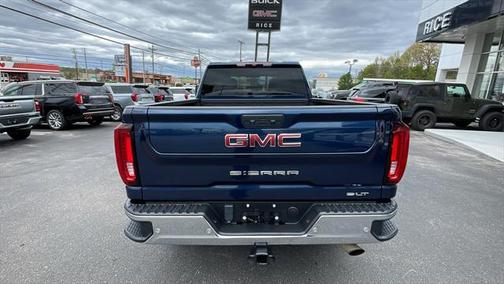 Pacific Blue Metallic 2021 GMC Sierra 2500 SLT