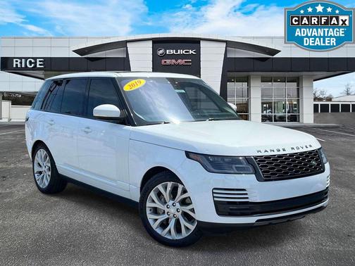 White 2019 Land Rover Range Rover 3.0L V6 Supercharged