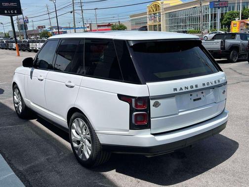 White 2019 Land Rover Range Rover 3.0L V6 Supercharged