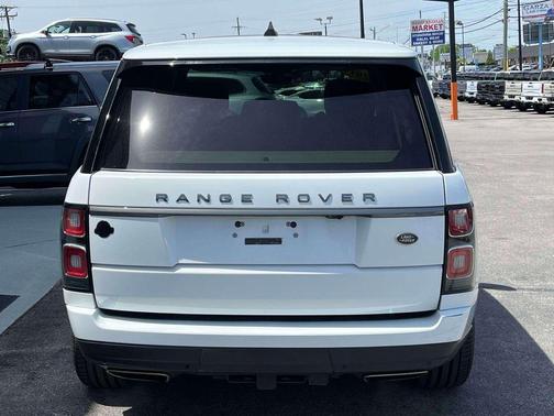 White 2019 Land Rover Range Rover 3.0L V6 Supercharged
