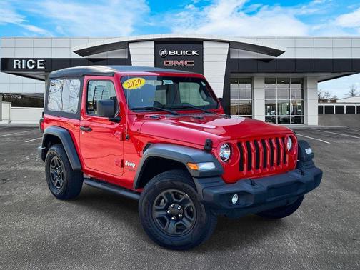 Firecracker Red Clearcoat 2020 Jeep Wrangler Sport