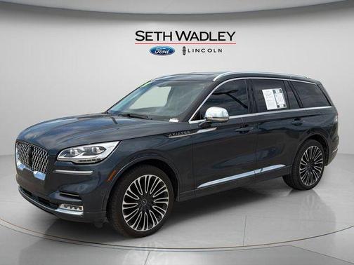 Flight Blue Clearcoat 2020 Lincoln Aviator Black Label AWD